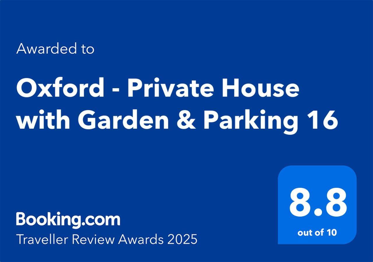 Oxford - Private House With Garden & Parking 16 아파트 외부 사진